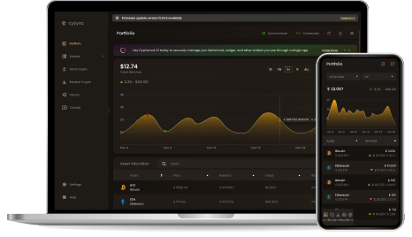 Effortless Bitcoin Portfolio Management with CySync Companion App