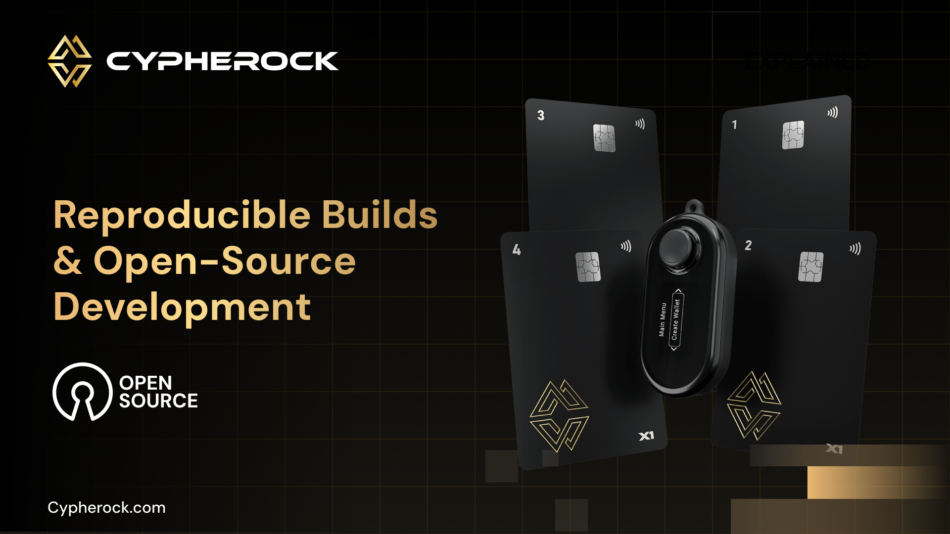 Hero image for Reproducible Builds in Cypherock X1: The Open-Source Hardware Wallet