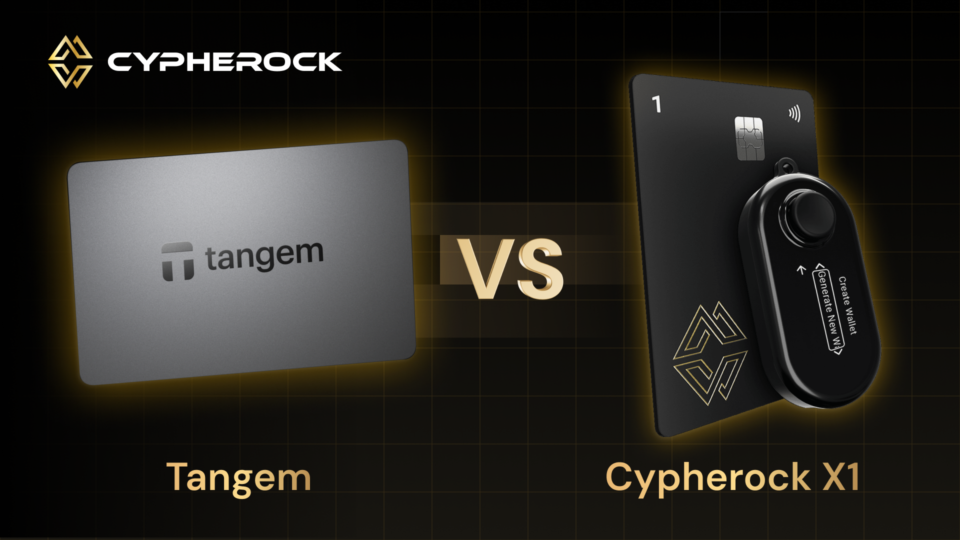 Hero image for Tangem vs Cypherock X1